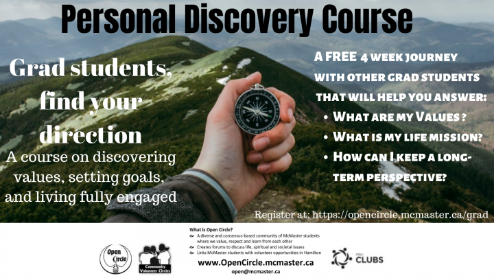 Personal Discovery Course for Grad Students
